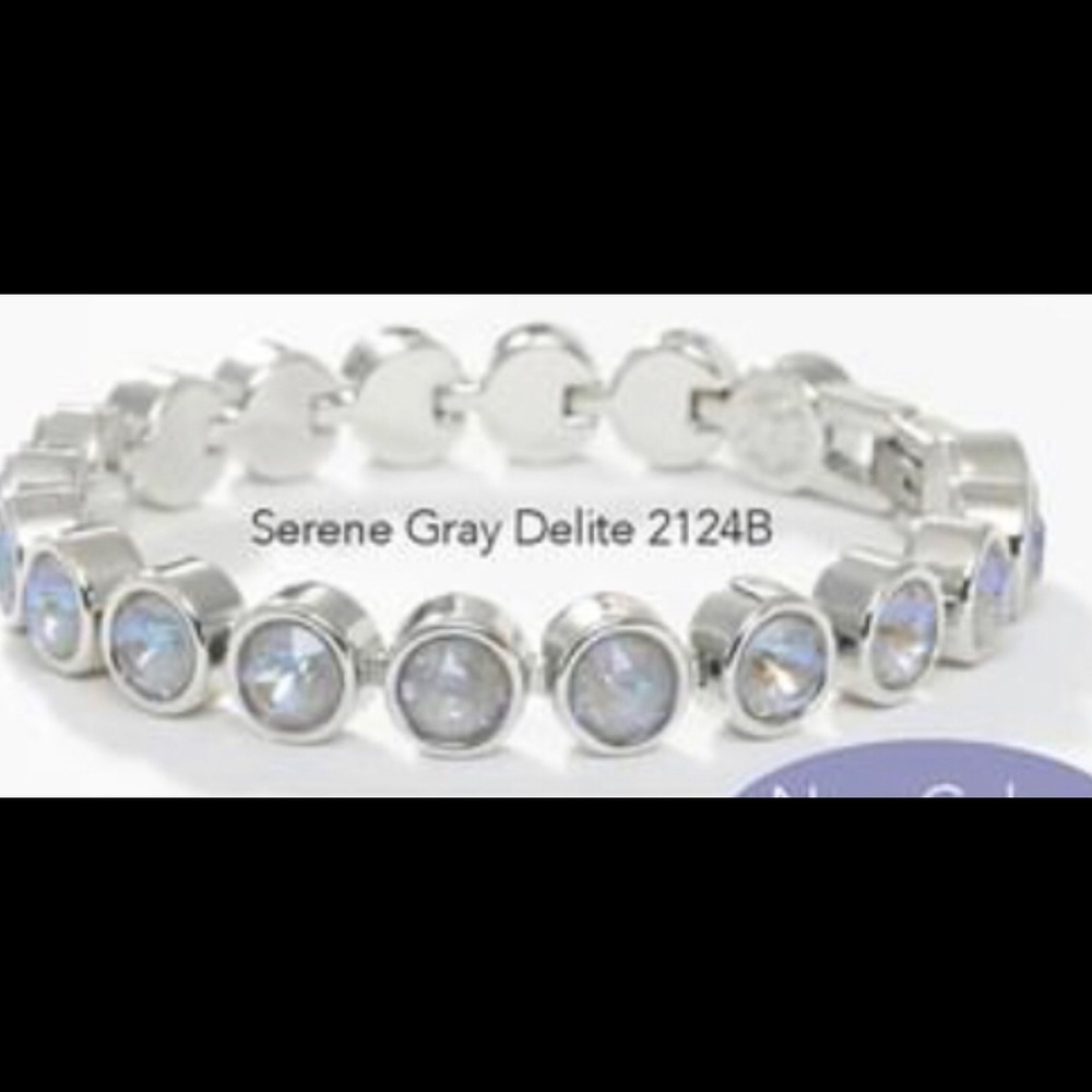 Touchstone Crystal by Swarovski Serene Grey Delite BNIB beautiful shade